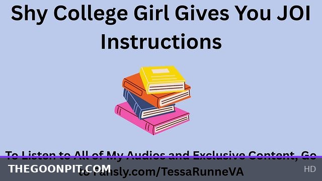 Timid College Girl Guides You Through Intense JOI Session