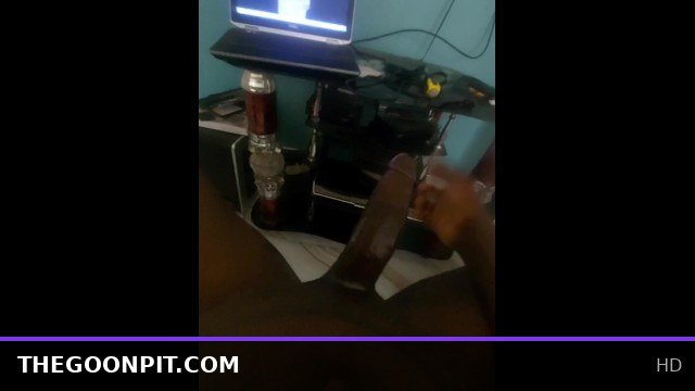 Thick Thighed Guy Jerking Off Deep and Hard After School Session