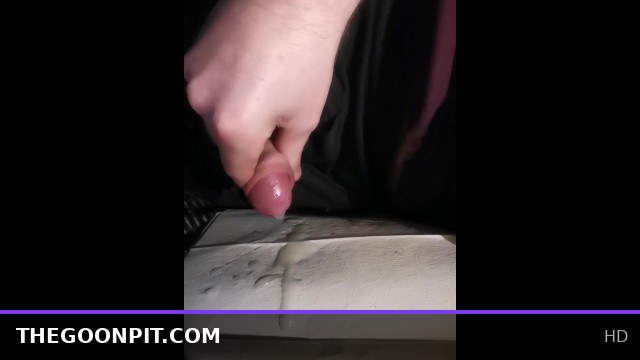 Young Guy Strokes Hard Until a Massive Cum Load