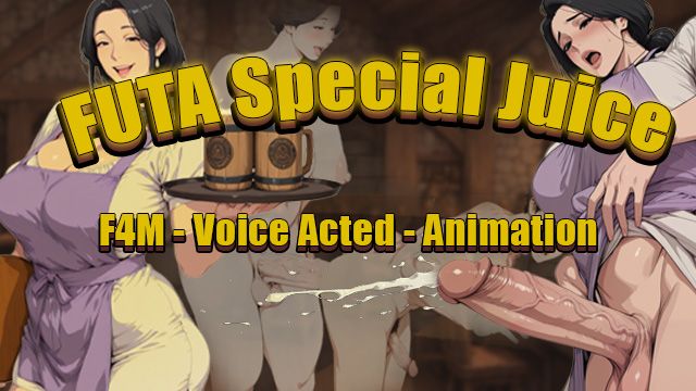 Animated Futanari Roleplay: Futa Special Juice CEI with Futa on Male Fantasy