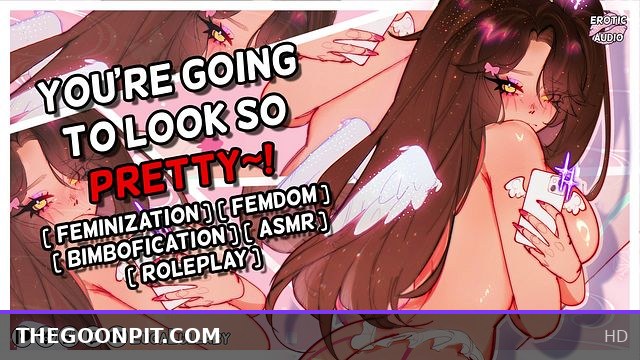 ASMR Hentai Audio Roleplay: Giving You a Bimbofication Feminization Femdom Makeover