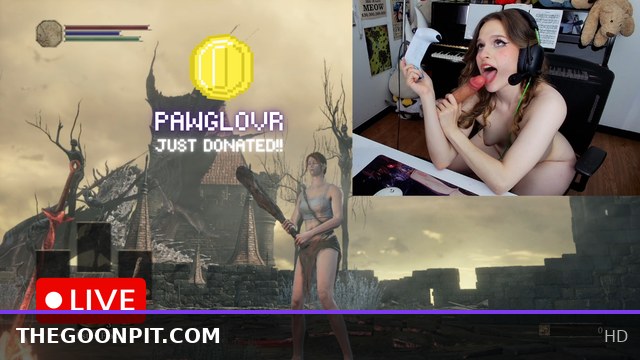 Dark Souls 3 Gameplay with Intense Gooning Every Time I Die - JOI Masturbation Session