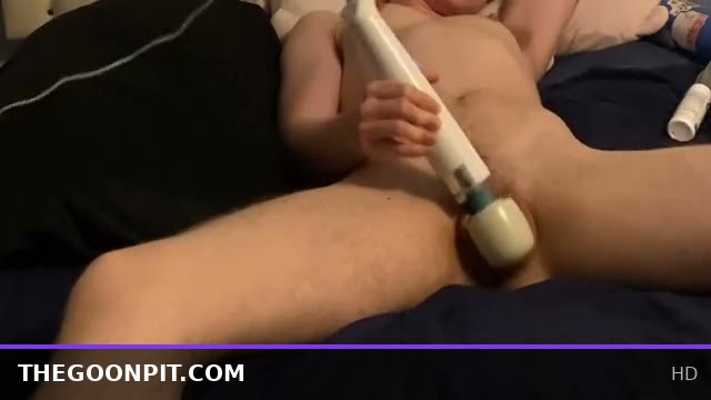 Watch My T-Dick Shake After Every Edge with Big Clit Pleasure