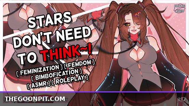 Feminization ASMR Hentai Audio Roleplay: Making You a Bimbo Idol with Femdom Bimbofication