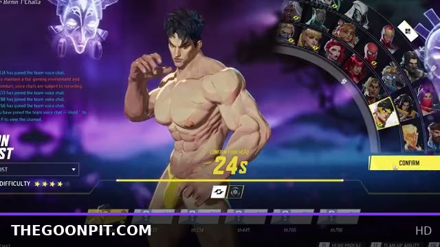 Marvel Rivals Gameplay - Muscular Ironfist Thong Goon Mod Action