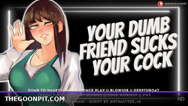 Your Classmate Sucks Your Cock & Swallows Your Cum to Get Smarter || Audio Roleplay