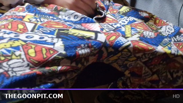 Handjob in My Superman Pajamas with an Obvious Supercock Pleasure Session