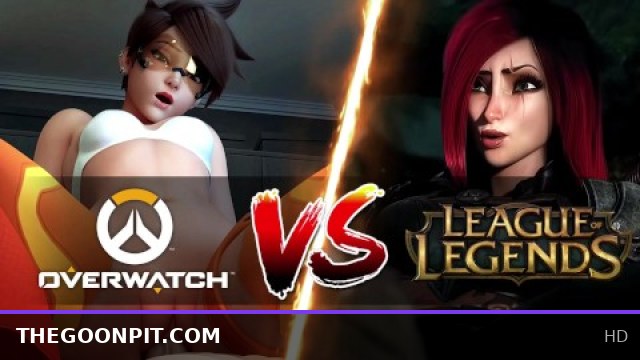 Overwatch vs League of Legends Fuck Battle - Epic Gamer Showdown by Rondoudou Media