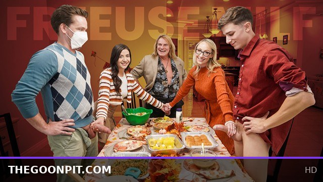 Thanksgiving Is A Time When Family Cums Together, & This Holiday Season, Things Will Get Rowdy