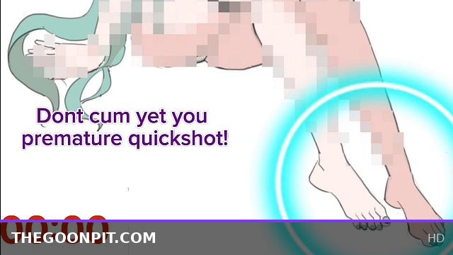 Hatsune Miku's censored feet make you cum