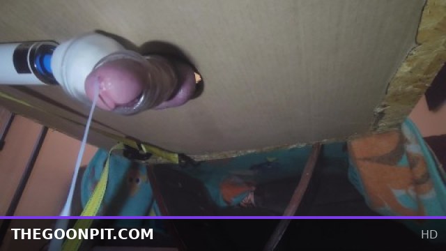 Massive Hitachi Wand Orgasm and Intense Milking Table Session