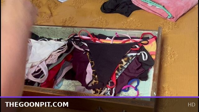 Sorting Through My Panty Drawer for a Sexy Surprise