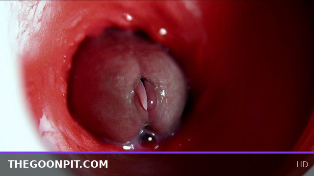 A big beautiful cock flows abundantly inside a wet slippery hole and smacks!