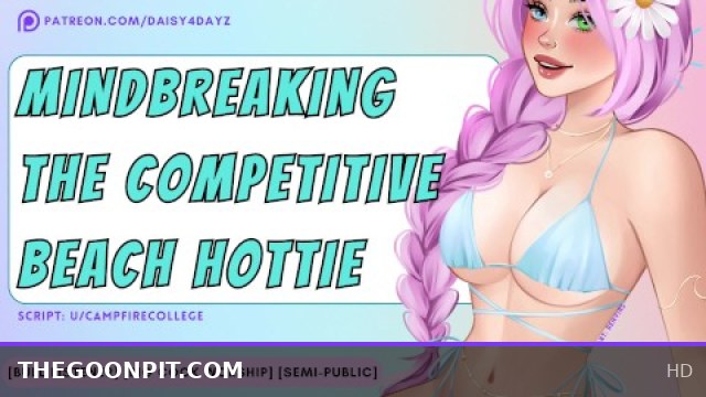 Breaking Down the Competitive Beach Babe: From Defiance to Submission with Audio JOI and Cheating