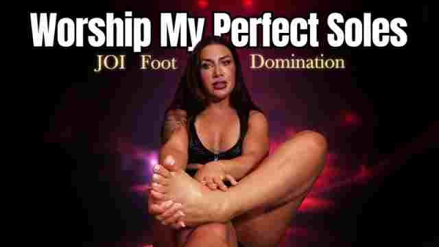 Worship These Perfect Soles – Intense JOI Foot Domination Session